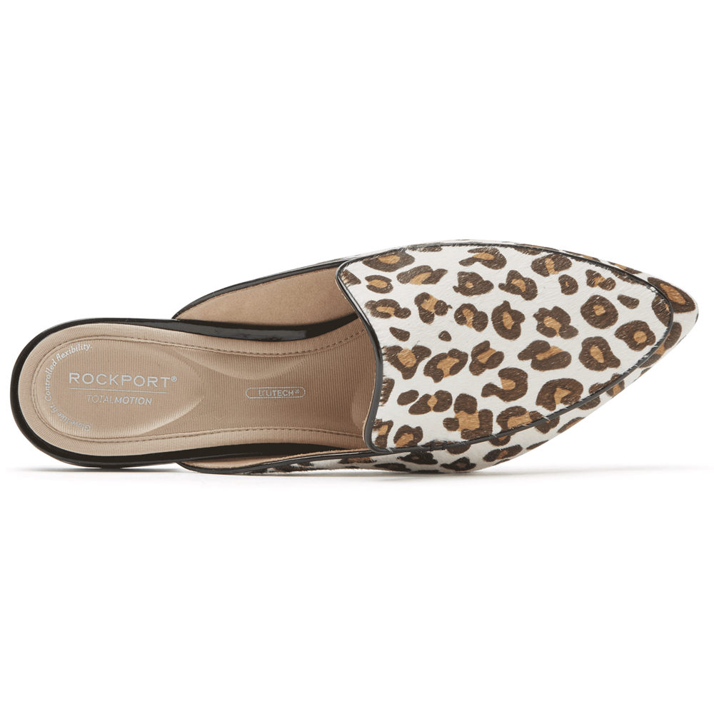 Rockport Womens Slip-On Leopard - Total Motion Zuly - UK 183-STRYJG